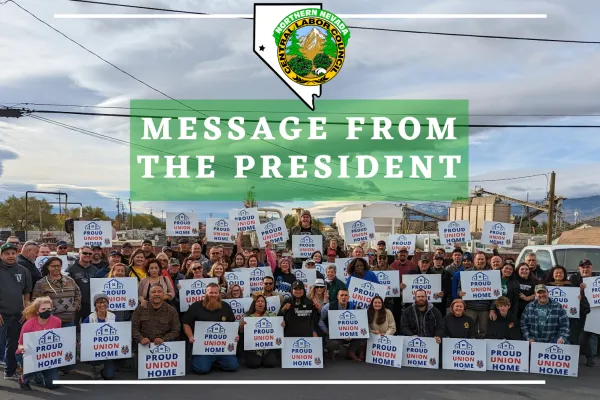 Message from the President